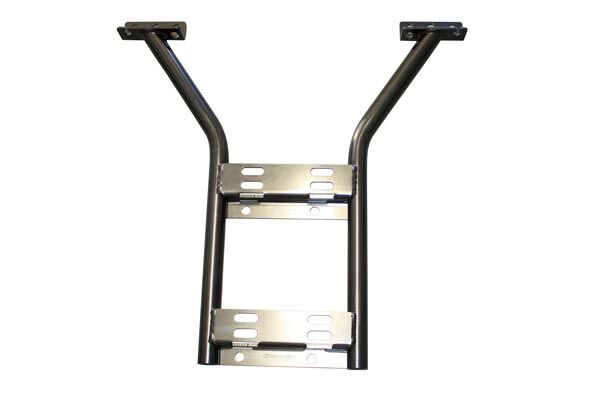 Superior Engineering Superior Wheel Carrier to suit Nissan Patrol GQ (With Light and Aerial Mounts)
