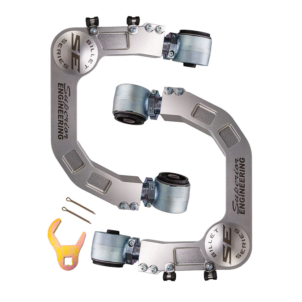Superior Engineering Superior Billet Series 6061-T6 Alloy Gen 2 Adjustable Upper Control Arms to suit Toyota Hilux