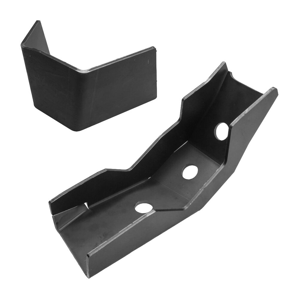 Superior Engineering Superior Front Crossmember Modification Plates to suit Toyota LandCruiser 79 Series 8-2016 on - CRPL-A-LCR27