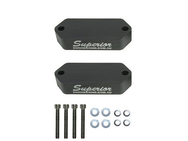 Superior Engineering Superior Gen 2 Billet Series 6061 - T6 Alloy Bump Stop Extensions 25mm to suit Toyota LandCruiser 76/78/79/80/105 Series Rear