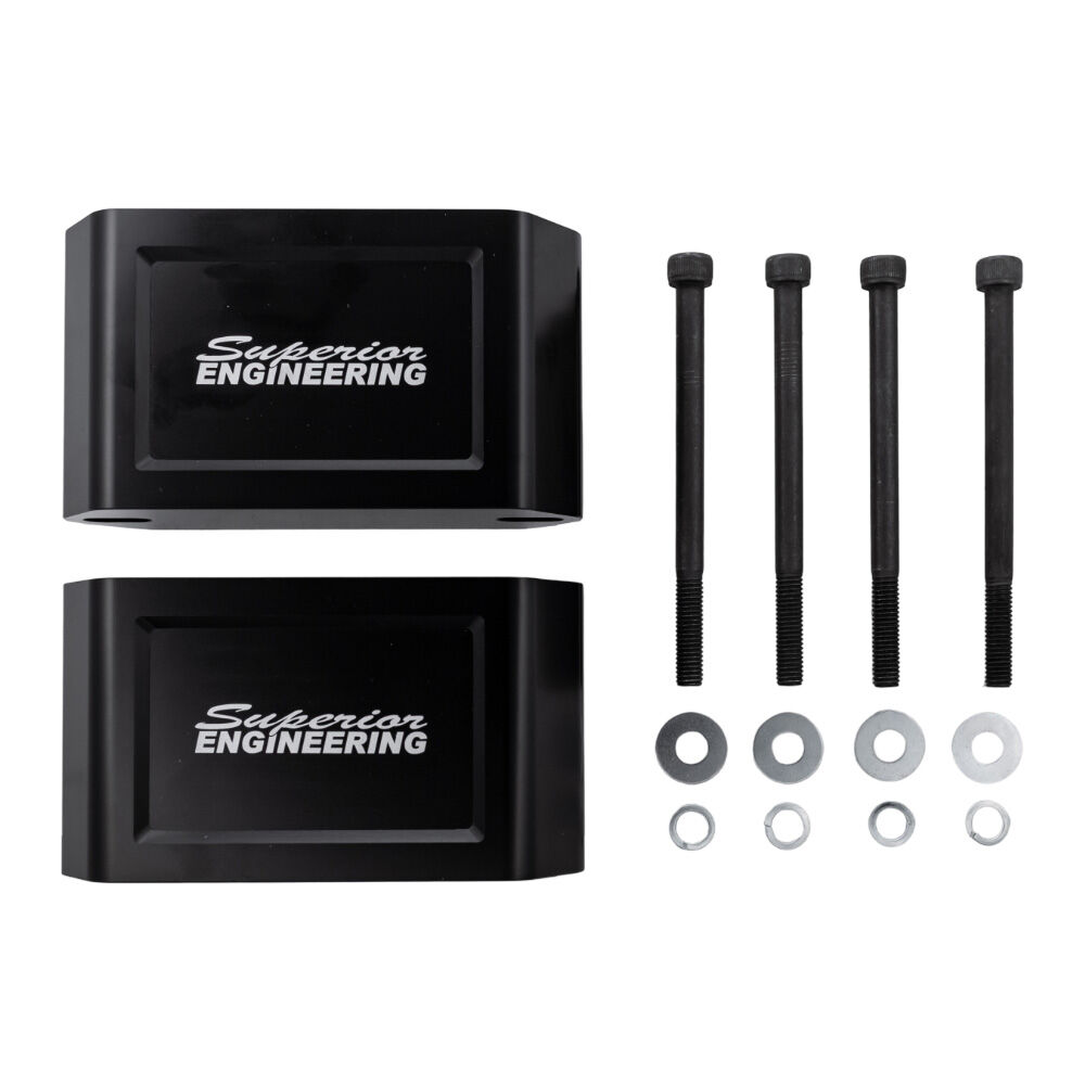 Superior Engineering Superior Gen 2 Billet Series 6061 - T6 Alloy Rear Bump Stop Extensions 75mm to suit Toyota LandCruiser 76/78/79/80/105 Series