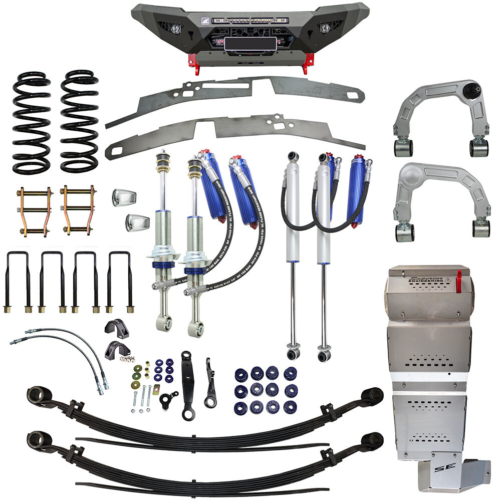Superior Engineering Outback Explorer AWL 2.0 4" (100mm) Lift, 33" Tyres, 3.56t GVM to suit Toyota Hilux Wide Track Rogue/GR Sport 2022 on (Dual Cab O