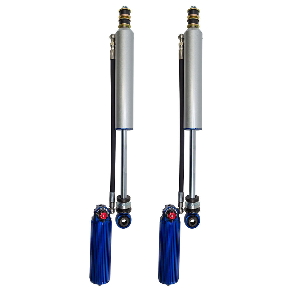 Superior Engineering 3 Way Adjustable 2.5 Monotube Remote Reservoir Shock Kit 2 Inch (50mm) Lift Rear to suit Toyota Landcruiser 80/105 Series
