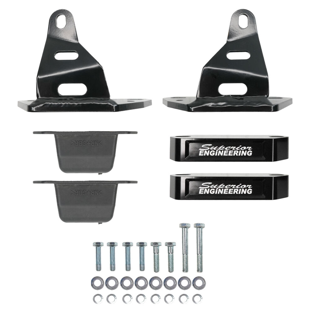 Superior Engineering Superior Bump Stop Extensions to suit Toyota LandCruiser Prado 250 Series 06/2024 on Rear - BSEX-A-PRD11