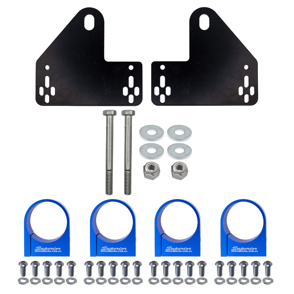 Superior Engineering Superior 6061-T6 Billet Alloy Shock Reservoir Mount to suit Nissan Patrol GQ Rear