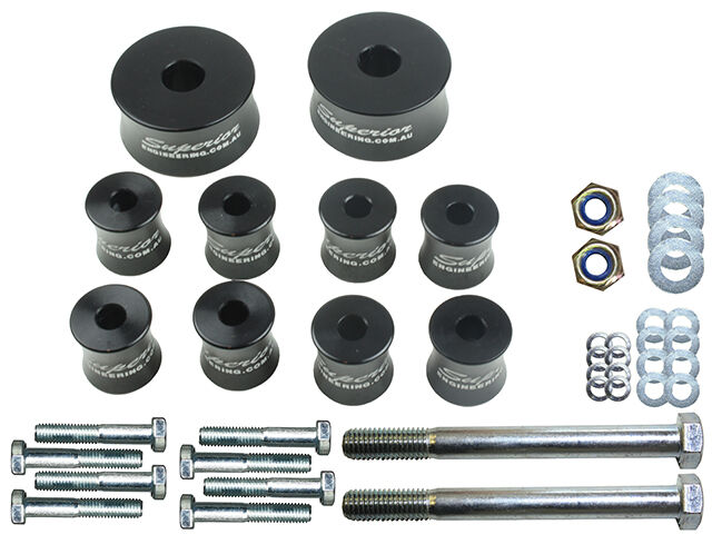 Superior Engineering Superior Gen 2 Diff Drop Kit 25mm to suit Toyota Hilux/Prado 120/Prado 150/FJ Cruiser