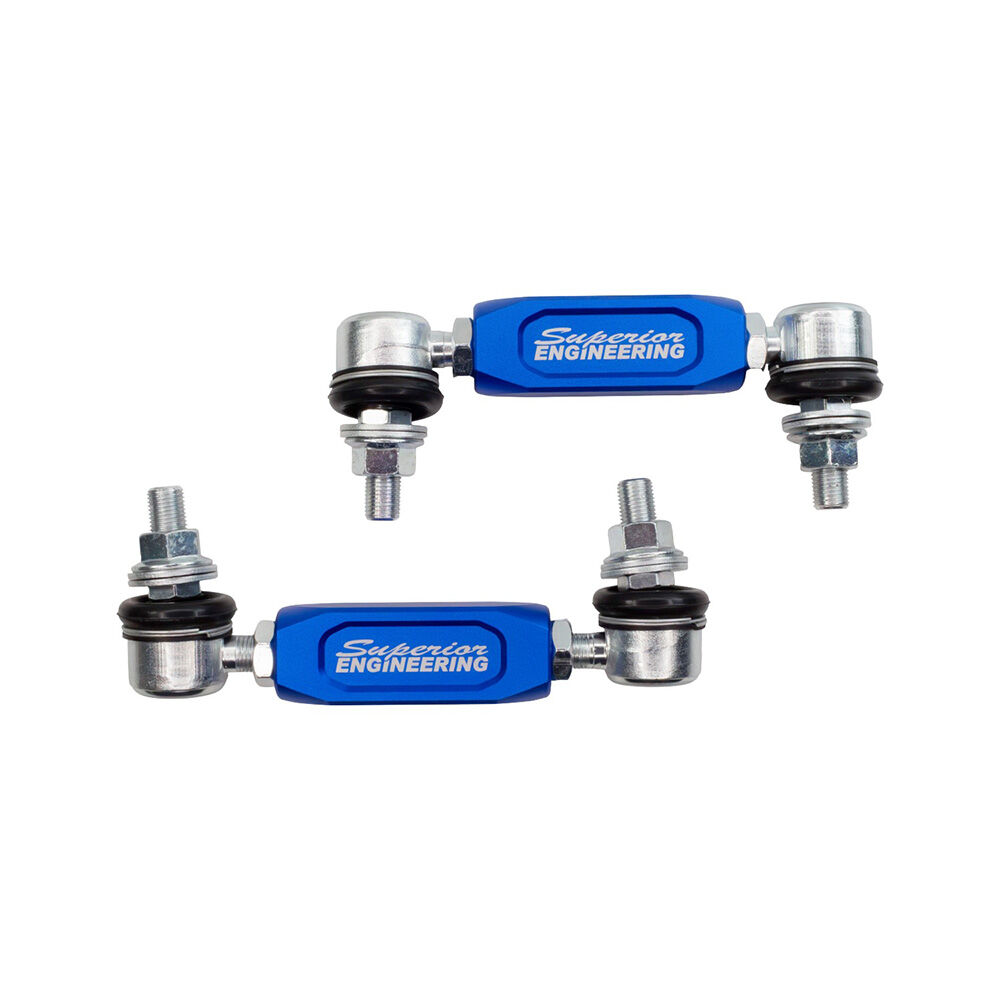 Superior Engineering Billet Series 6061-T6 Alloy Sway Bar Link Kit Rear to suit Toyota LandCruiser 300 Series/Prado 250 Series Non-KDSS - SWBL-A-LCR40