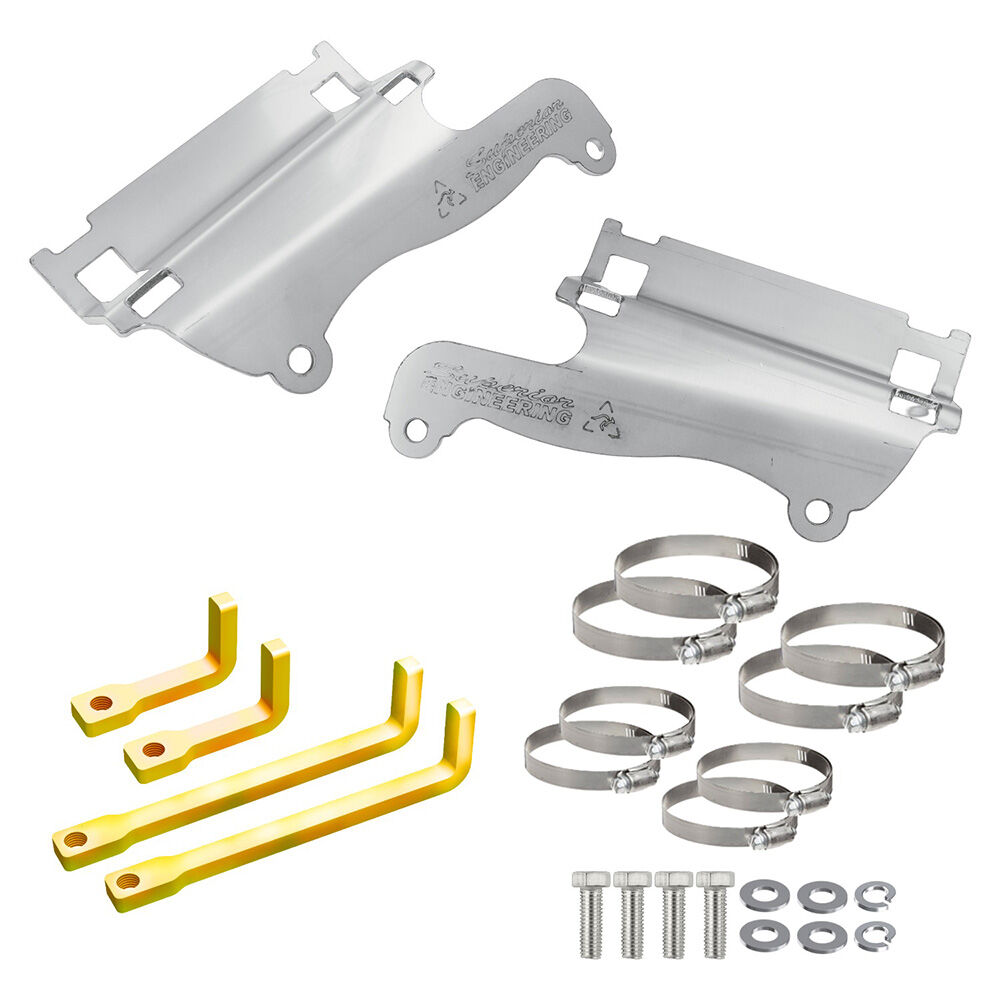 Superior Engineering Superior 304 Stainless Steel 2.0/2.5 Shock Reservoir Mount to suit Toyota LandCruiser Prado 250 Wagon 06/2024 on Front