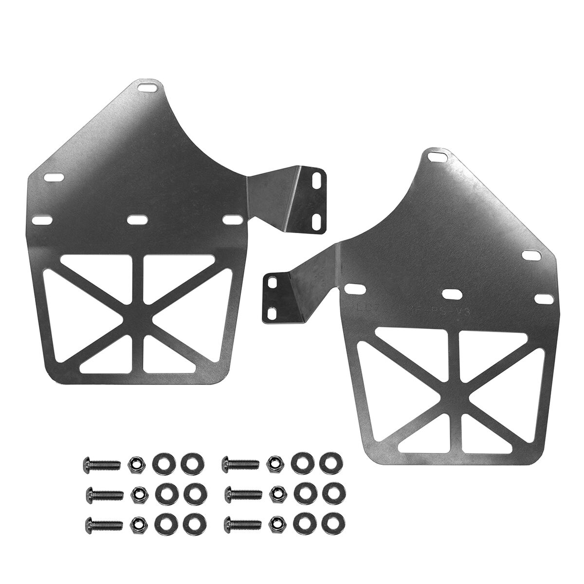Superior Engineering Superior -25 Offset Mudflap Brackets to suit Toyota LandCruiser 76/79 Series 02/2007 - 10/2022 Pre-Facelift GXL Only Front