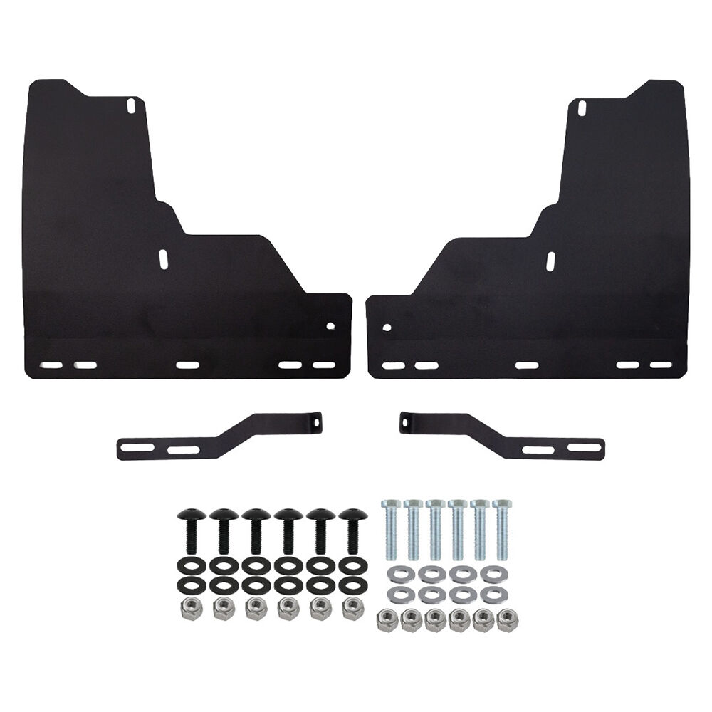 Superior Engineering Superior Premium Mudflap Kit Front to suit Toyota Hilux Wide Track Rogue/GR Sport 2022 on with 2 Inch Lift and 32 Inch Tyre