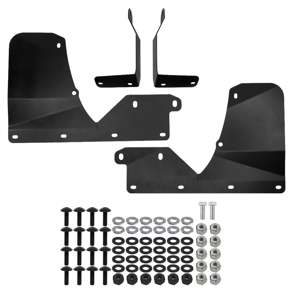 Superior Engineering Superior Premium Mudflap Kit Rear to suit Ford Ranger PY Ute 06/2022 on 4 inch Lift and 35 inch Tyres with Flares