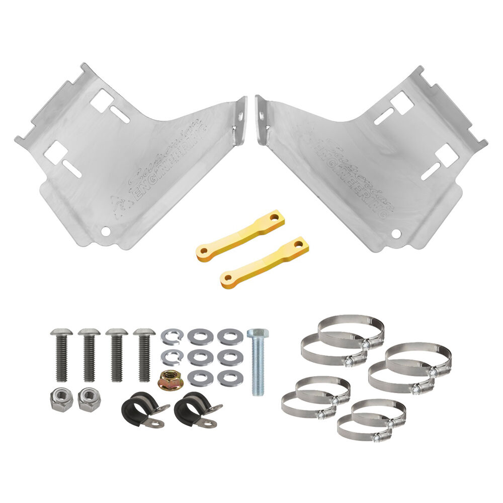 Superior Engineering Superior 304 Stainless Steel 2.0/2.5 Shock Reservoir Mount to suit Toyota Hilux 08/2025 On (AN2) Front