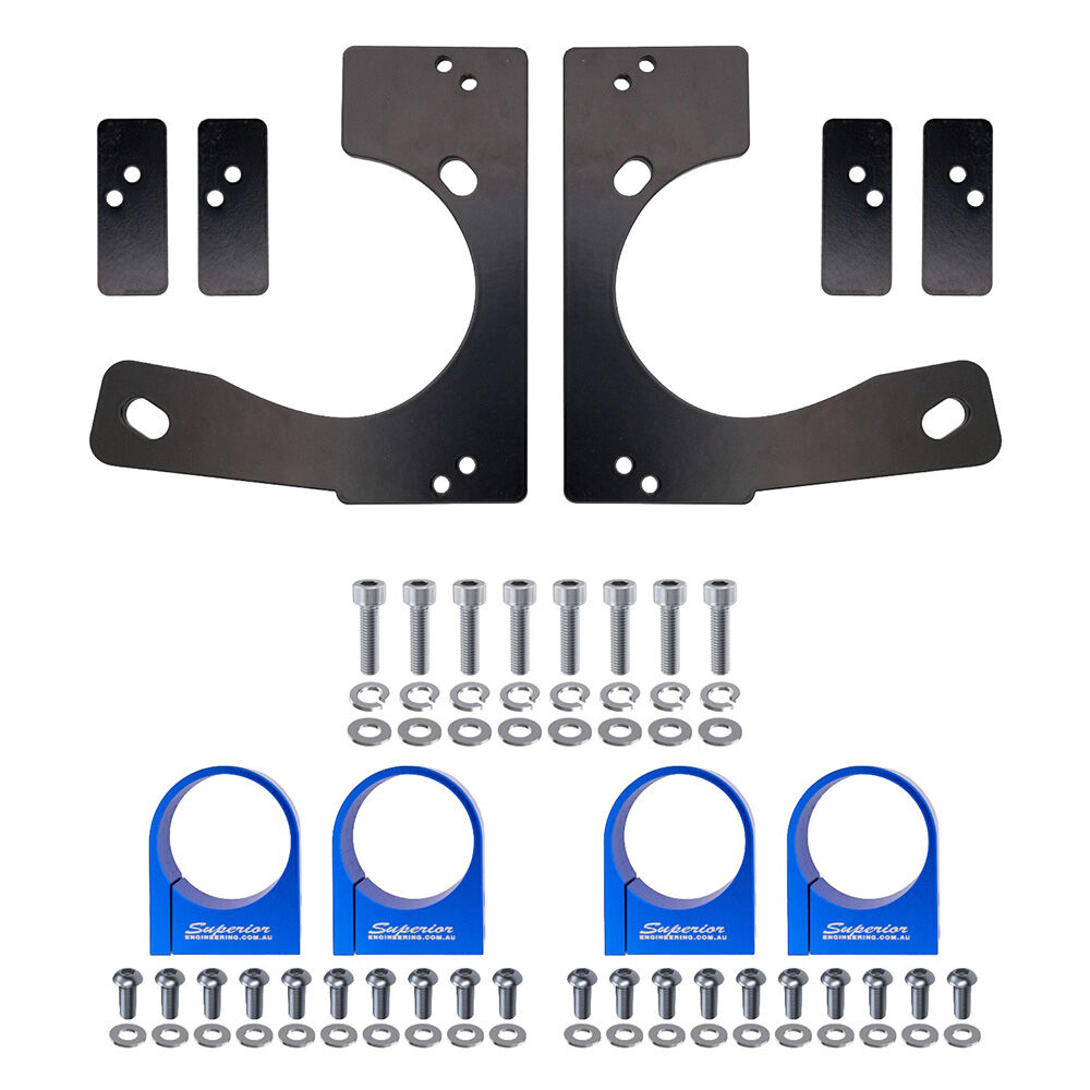 Superior Engineering Superior Billet Series 6061-T6 Alloy Front Shock Reservoir Mount to suit Toyota LandCruiser 80/105 Series