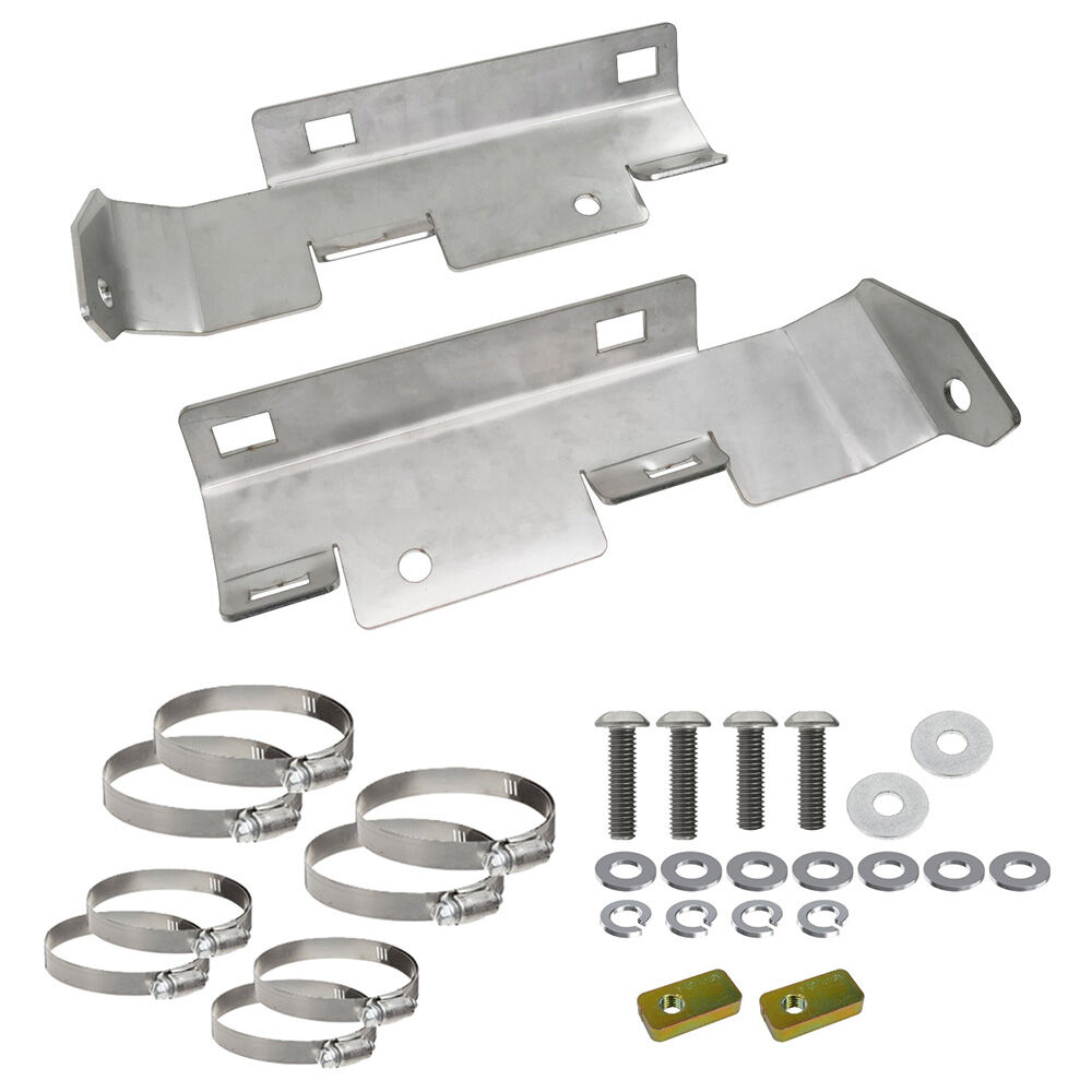 Superior Engineering Superior 304 Stainless Steel 2.0/2.5 Shock Reservoir Mount Rear to suit LandCruiser 80/105 Series