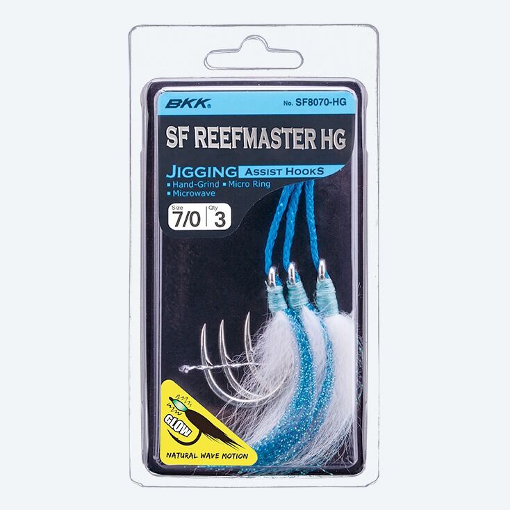 BKK SF Reefmaster HG Assist Hooks - 1/0 - 4 Per Pack