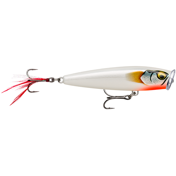 Rapala Skitter Pop Elite 75 Gilded Glass Ghost