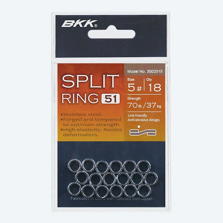 BKK Split Ring-51 - #6 - 16 Per Pack