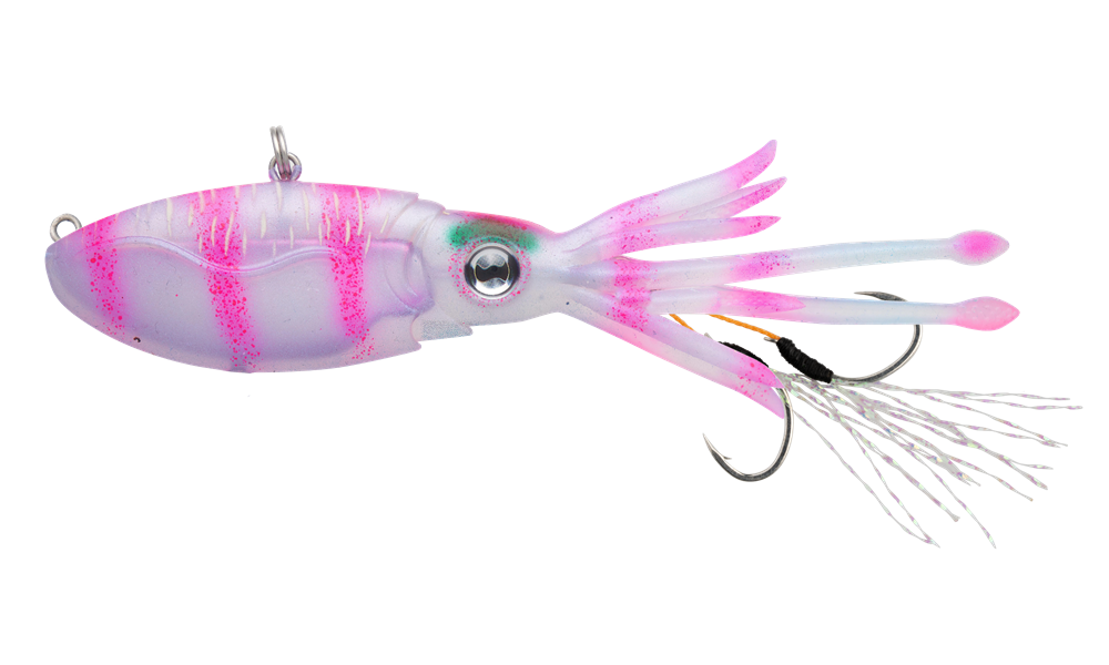 Nomad Design Squidtrex 65 Vibe 65mm - 8g - PTGR - Pink Tiger