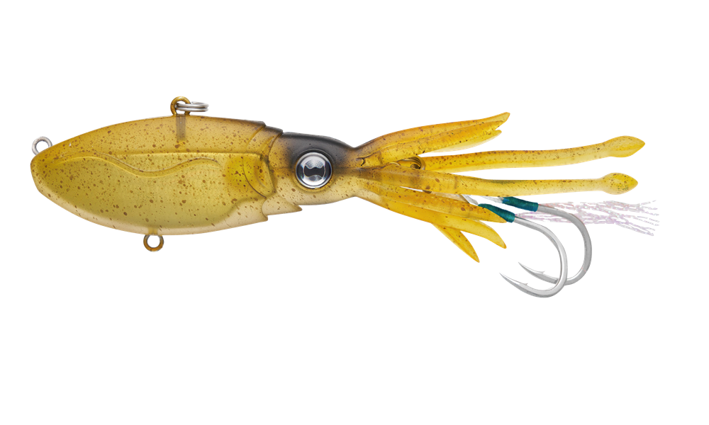 Nomad Design Squidtrex 85 Vibe 85mm - 21g - GGG - Green Gold Gizzy