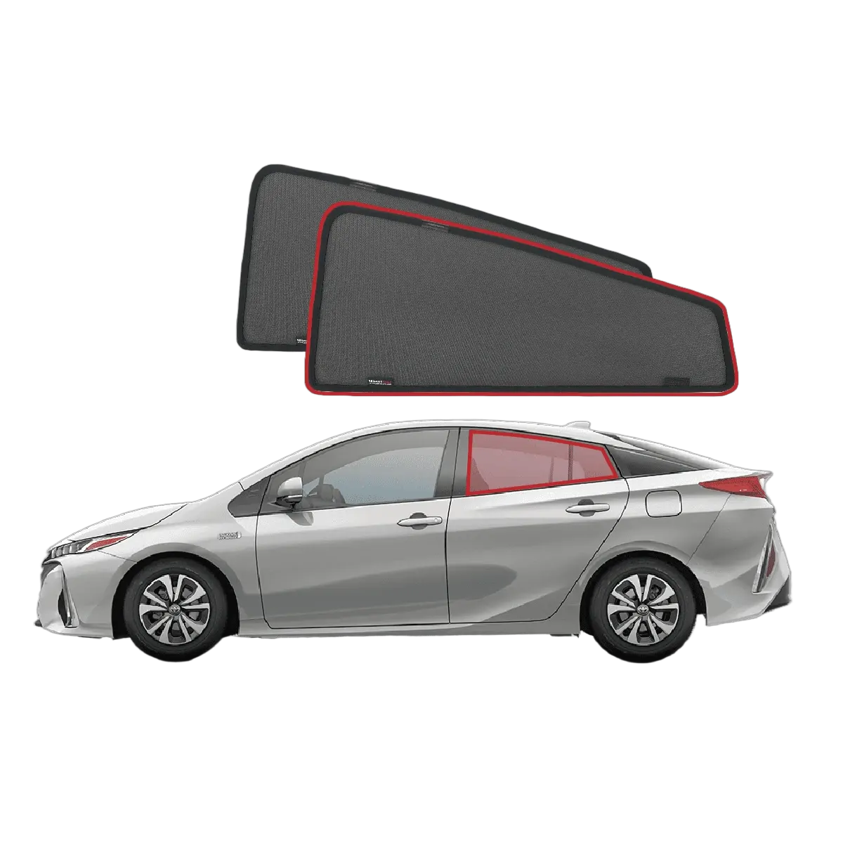 Prius Rear View Window Toyota Prius 4th Generation Car Window Shades (XW50; 2015-2022 ...