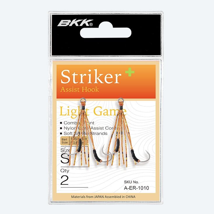 BKK Striker Assist Hooks - Super Small - 2 double Per Pack