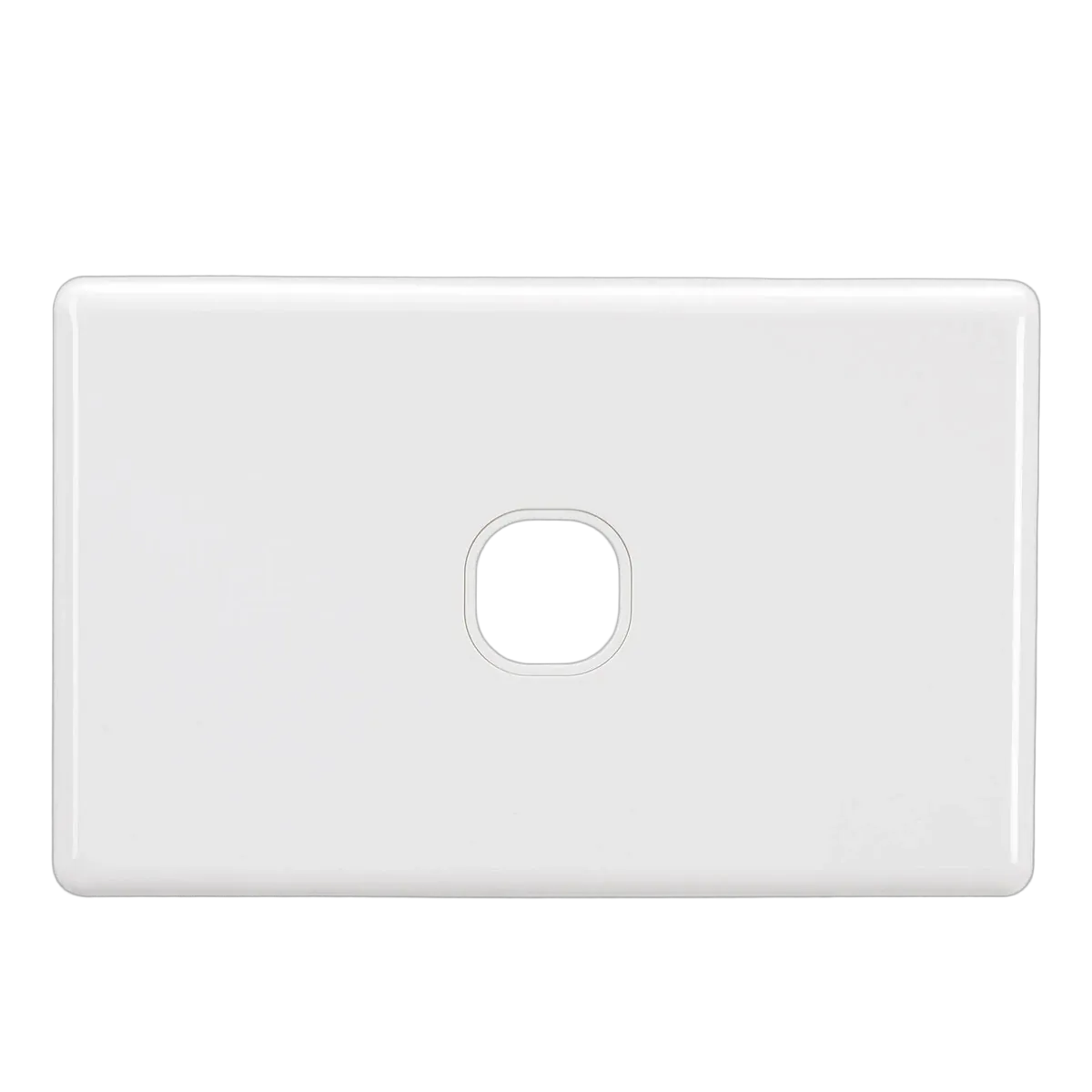Projecta 1 Gang Blank Switch Plate - White
