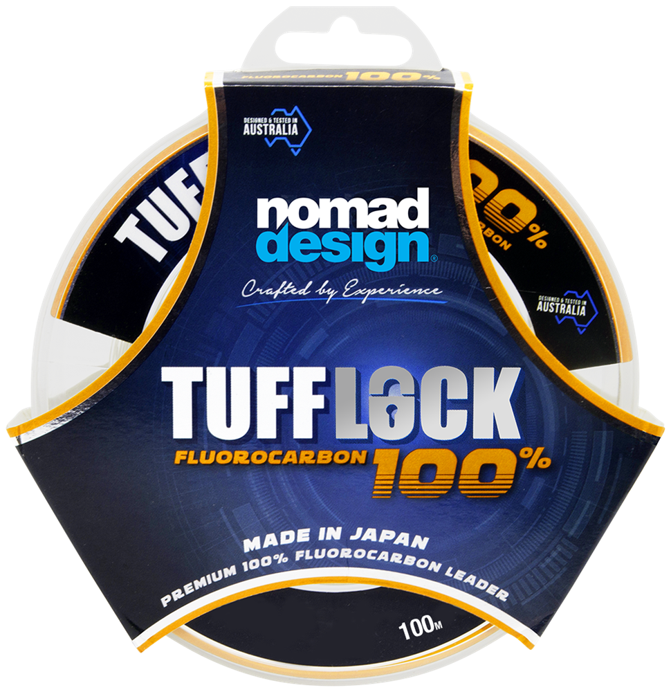 Nomad Design Tufflock 100% Fluorocarbon Leader - 100m - 20lb