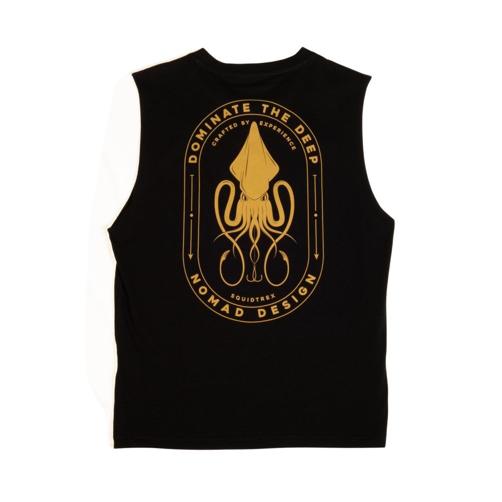 Nomad Design Tank Shirt Squidtrex Domination - Black - XXXL