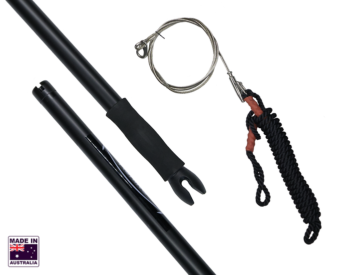 Hookem 6mm Stainless Steel Tail Rope - 1.6M - Includes Rope No Wire