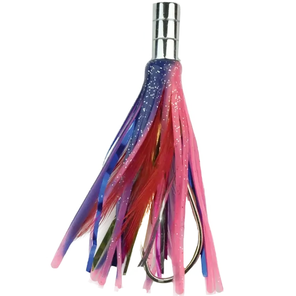 Silstar Xmas Tree Rigged 13cm Pink/Blue
