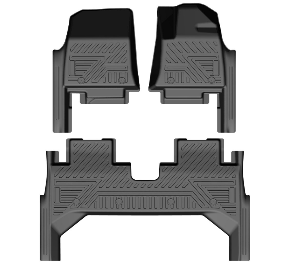 Tuff Terrain Pro 3D Floor Mats to Suit BYD Shark 6 2024 - Onwards