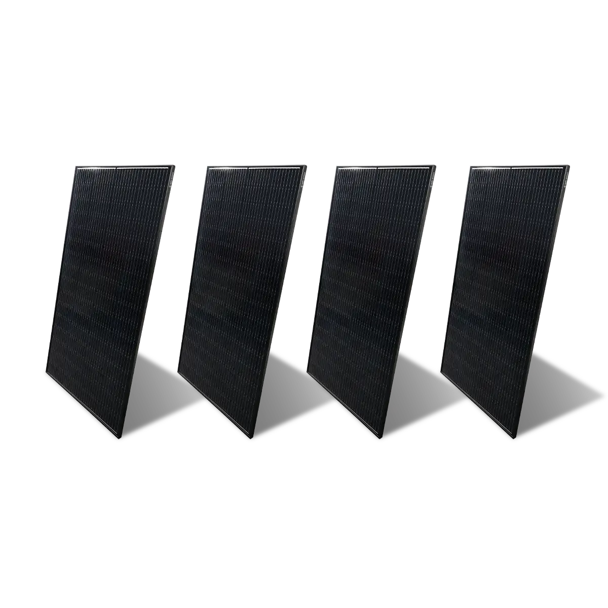 Tuff Terrain 12v 200w Monocrystalline Solar Panels Black - 1400 x 700 x 22mm - (4 Pack) 800 Watts