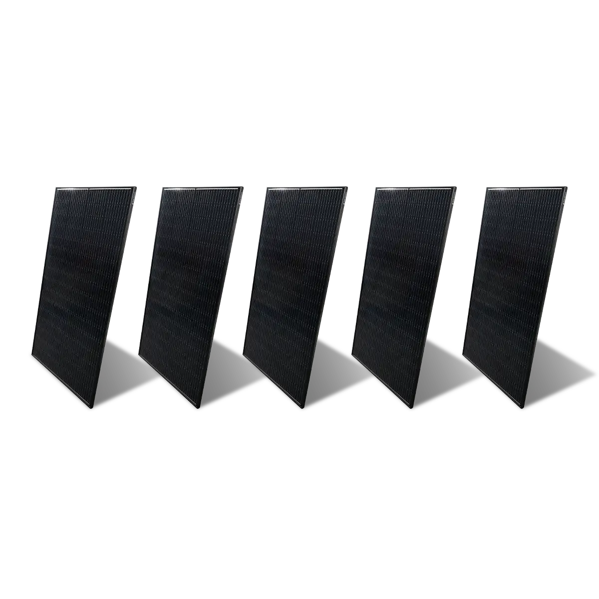 Tuff Terrain 12v 200w Monocrystalline Solar Panels Black - 1400 x 700 x 22mm - (5 Pack) 1000 Watts