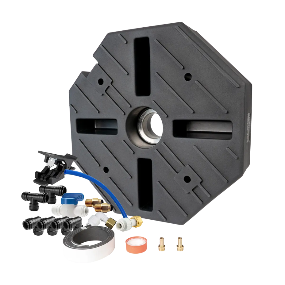 Tuff Terrain Spare Wheel Underbody Water Tank - 35L with John Guest fitting kit