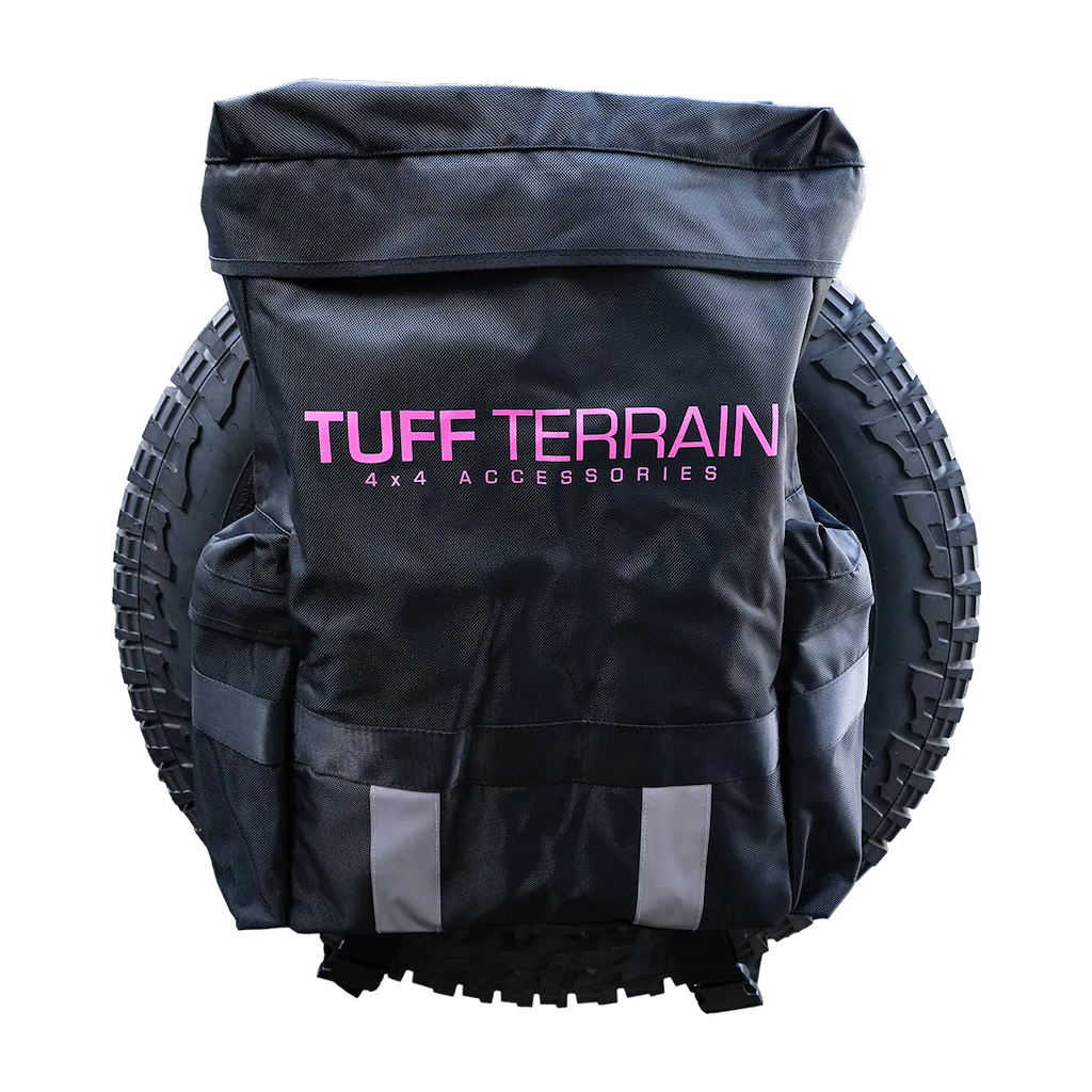 Tuff Terrain Pink Rear Wheel Bag