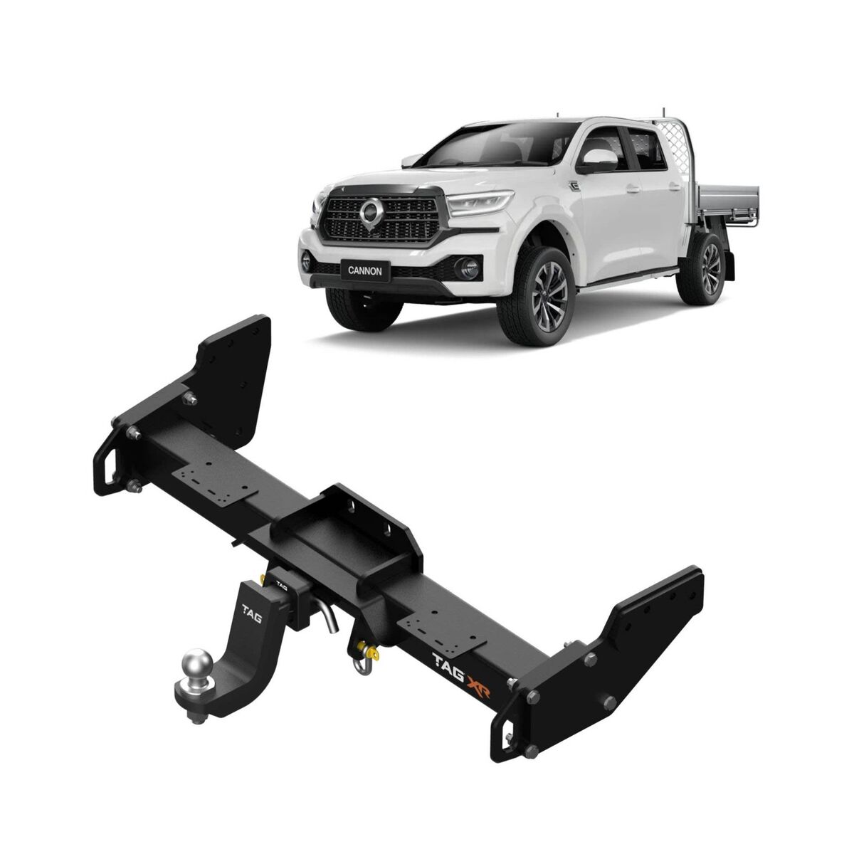 TAG Extreme Recovery Towbar for GWM Cannon Cab Chassis (09/2020 - On)