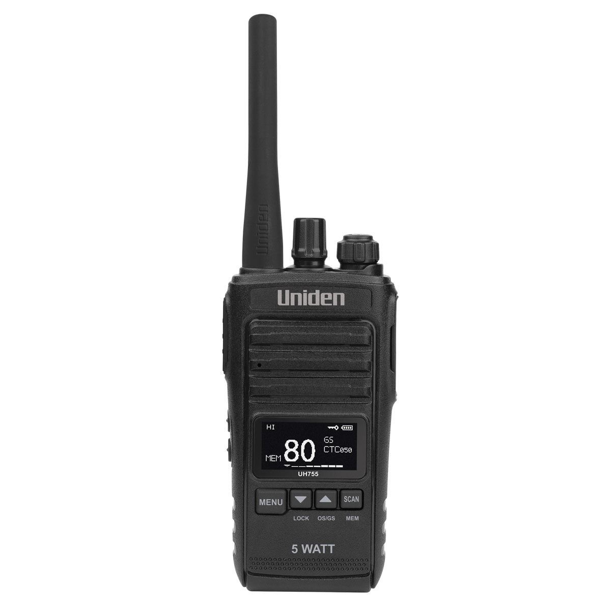 UH755 Watt UHF CB Splashproof Handheld Radio Outback Equipment