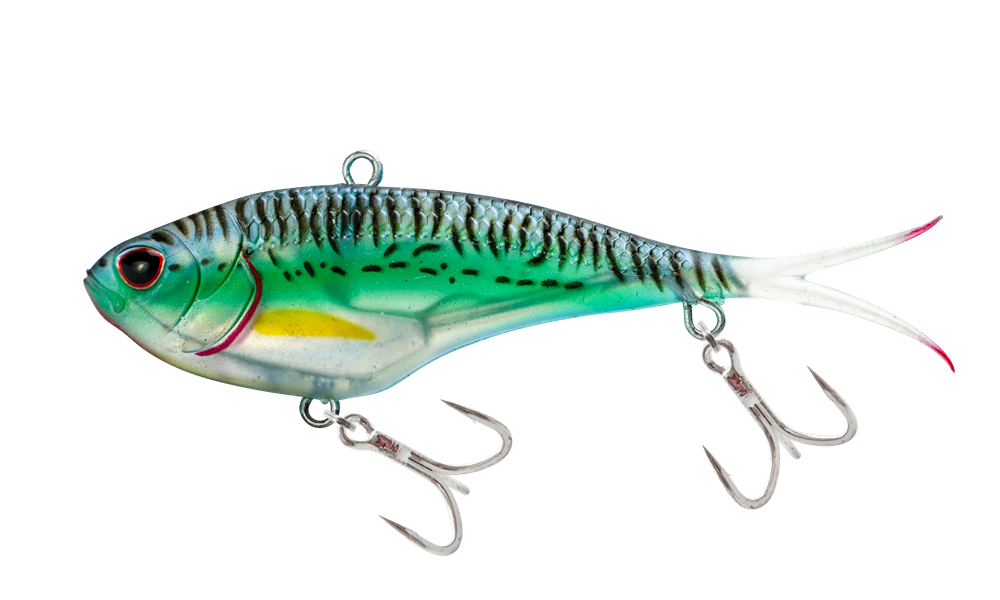 Nomad Design Vertrex Max 130 Vibe 130mm - 65g - SGM - Silver Green Mackerel