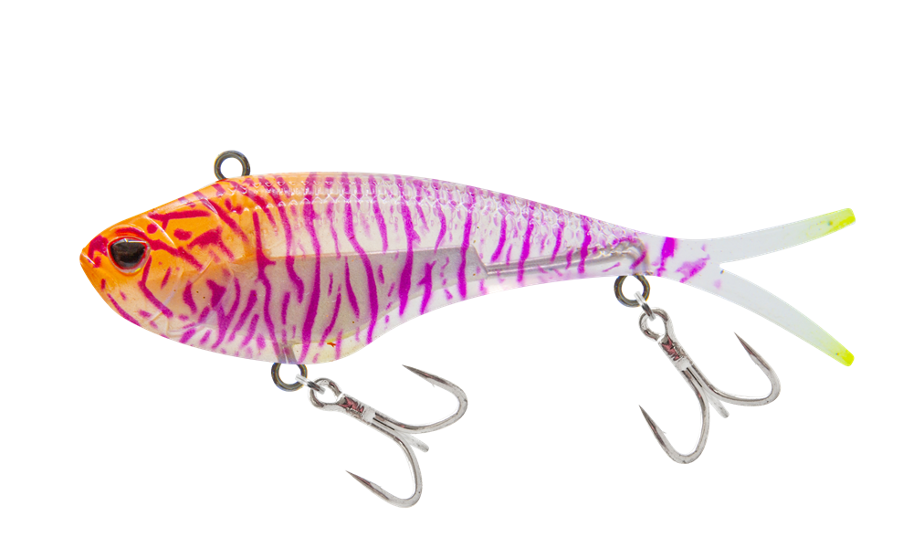Nomad Design Vertrex Swim 75 Vibe 75mm - 10.5g - HPSR - Holographic PurpleShrimp