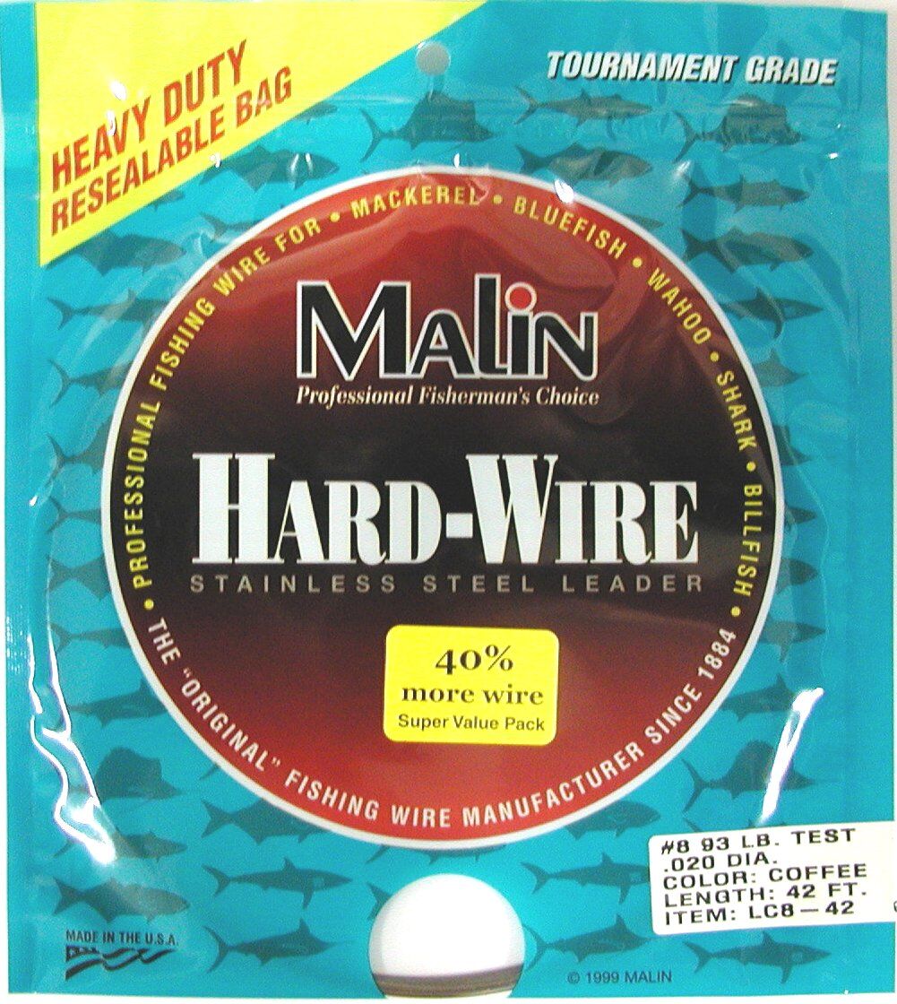 Malin Wire Usa Stainless Steel Brown 93Lb X 42'