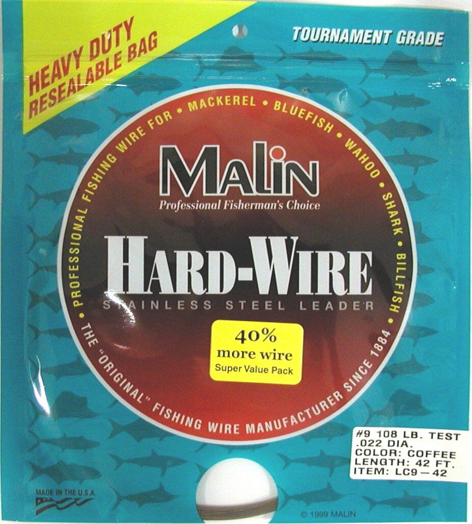 Malin Wire Usa Stainless Steel Brown 108Lb X 42'