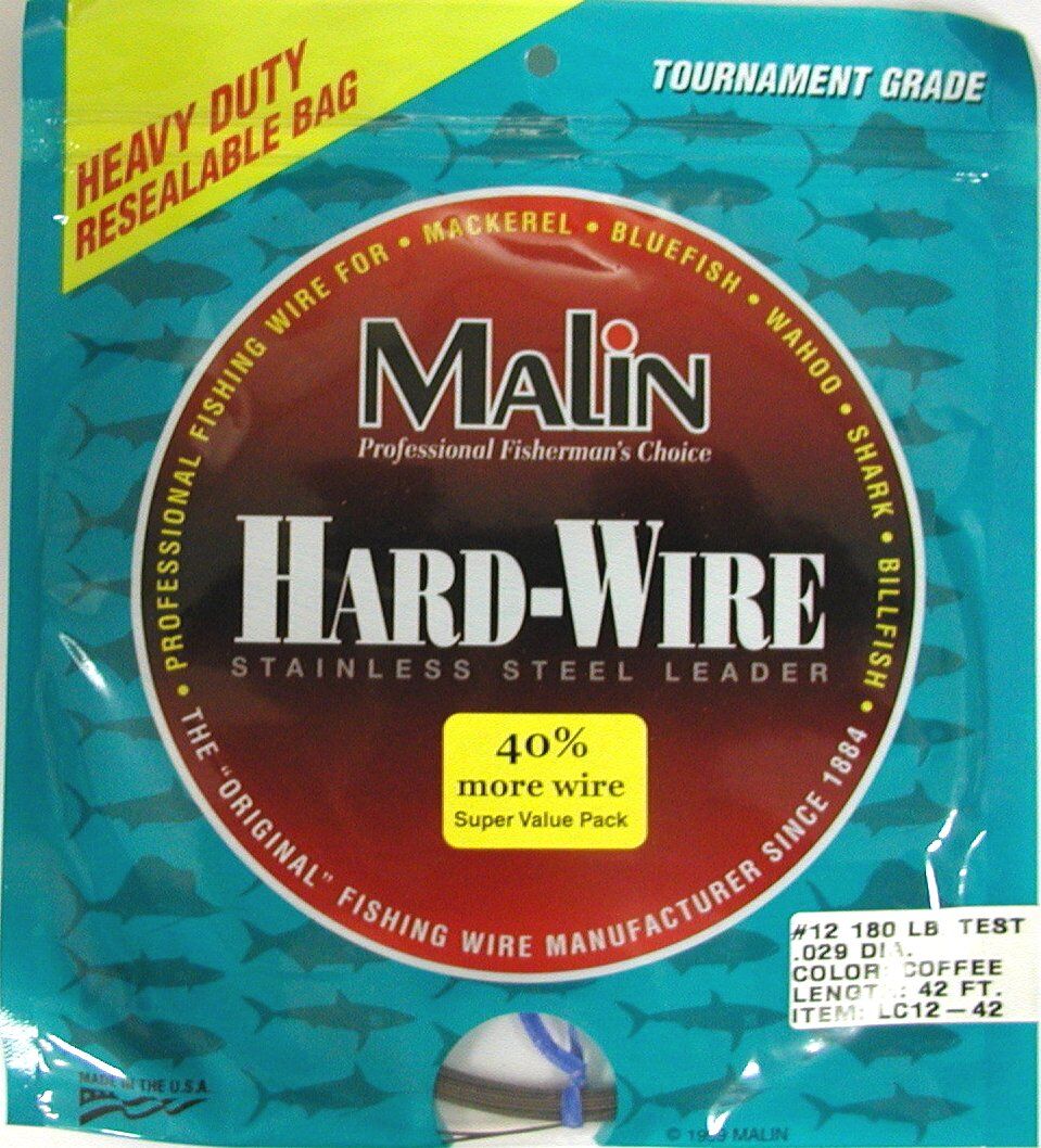 Malin Wire Usa Stainless Steel Brown 180Lb X 42'