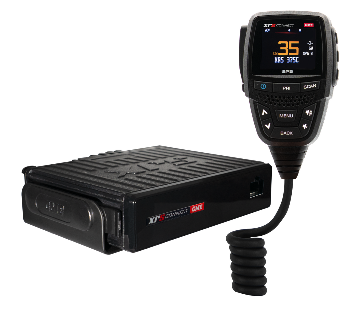 GME XRS-375C XRS™ Connect Heavy Duty Compact UHF CB Radio