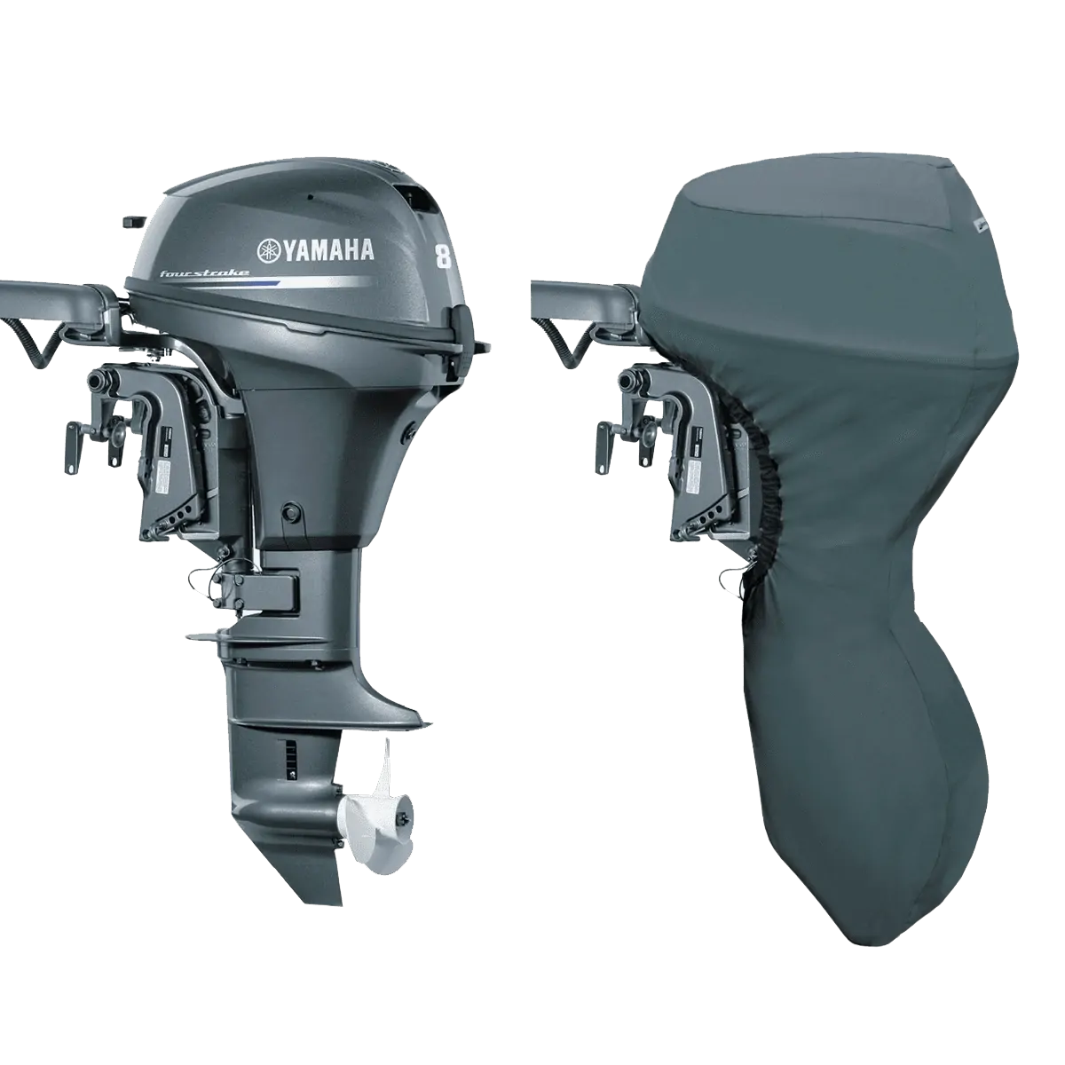 Yamaha Full Outboard Cover 2 Cylinder F8F F9.9J (L)20In/508mm Leg (2013>)