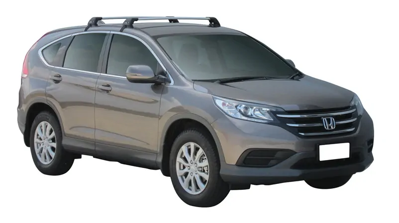 Yakima FlushBar 100 & 105cm Silver Pair (S26Y) To Suit Honda CR-V 2WD /2012-06/2017