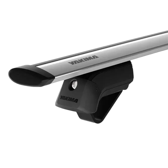 Yakima JetStream Bars S/M 140cm Silver Pack of 2 To Suit SsangYong Rexton 5dr SUV /2017-/On