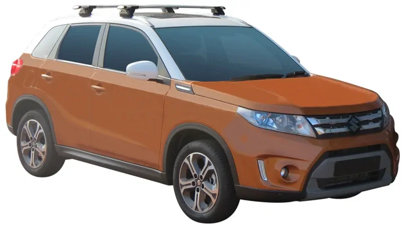 Yakima ThruBar 120cm Silver Pair (S16Y) To Suit Suzuki Vitara 5dr SUV /2015-/On