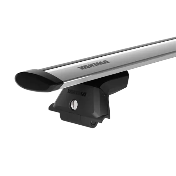 Yakima JetStream Bars S/M 140cm Silver Pack of 2 To Suit Volkswagen Amarok Single Cab /2010-04/2023