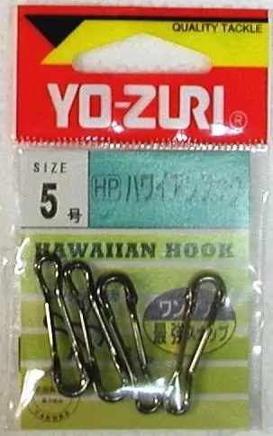 Yo-Zuri Hawaiian Hook Snap Black Size 5