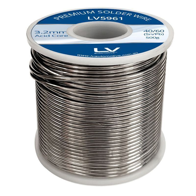 3.2MM ACID CORE SOLDER 40/60 500G REEL